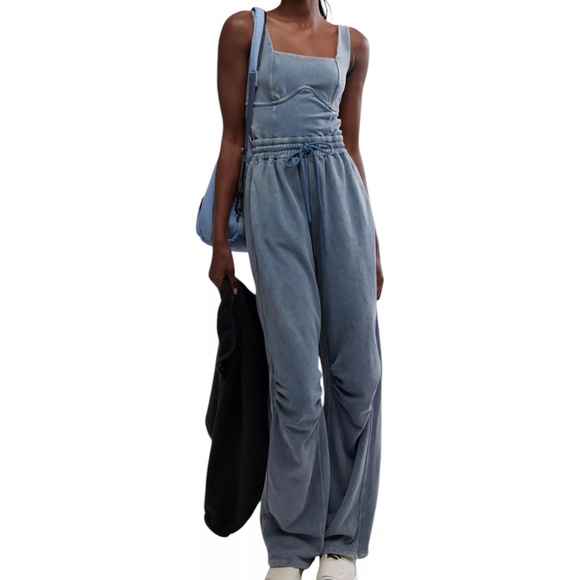 FP Movement by Free People Pants - FP Movement by FP Inbound Onesie in Skyline sz Medium NWT